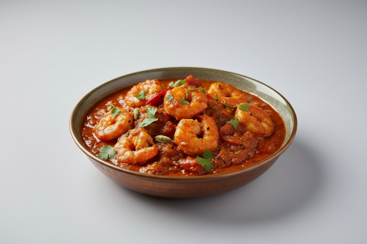 Shrimp vindaloo